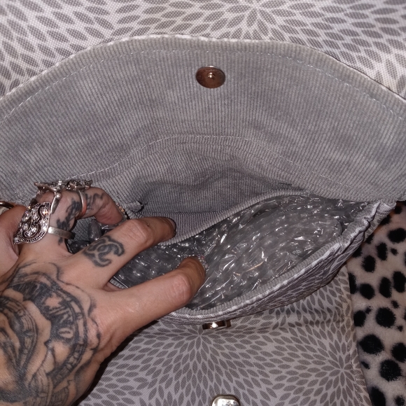 Grey Lilly Bit diaper or miscellaneous bag - Picture 9 of 9